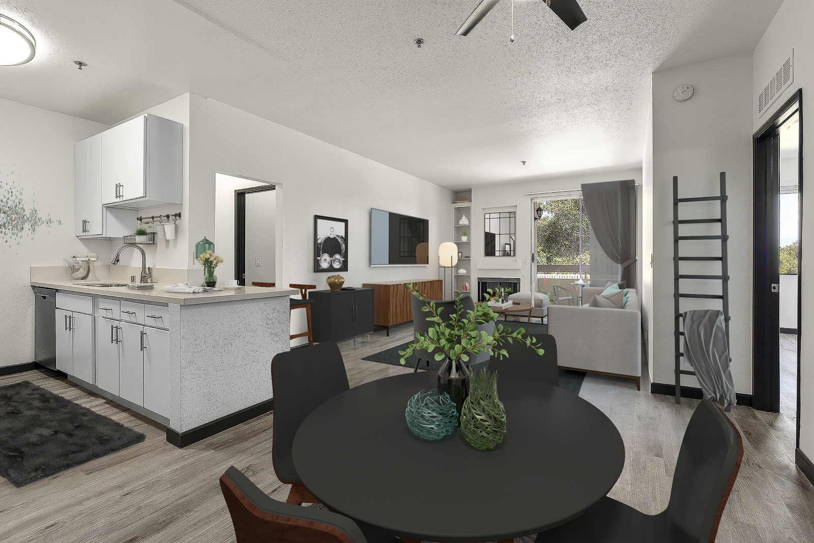 Interior photo of The Enclave Apartments in Paramount, CA